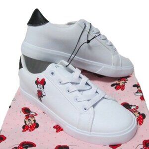 Disney Minnie Mouse Tennis Sneaker Shoe & Shoe Bag size 9 NEW